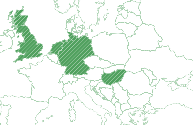 United Kingdom, France, Netherlands, Hungary